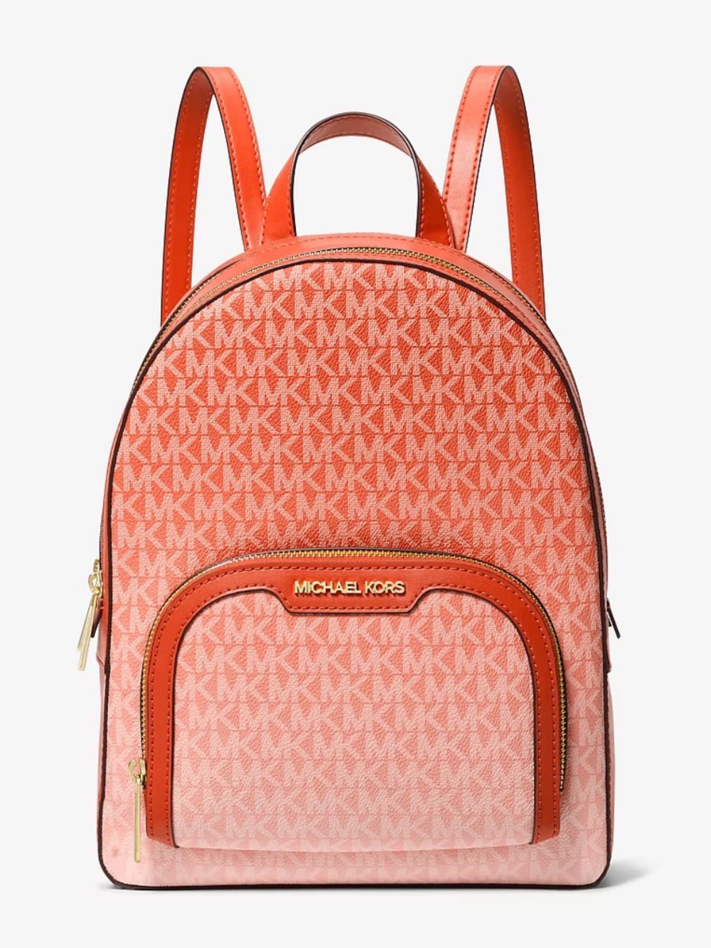 Michael Kors Jaycee Medium Ombré Signature Logo Backpack